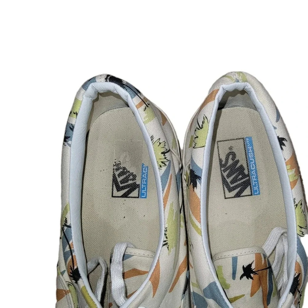 Vans Era SF Island Beach Palms Men Size 13 Canvas Skate Surf Board Shoes Low Top